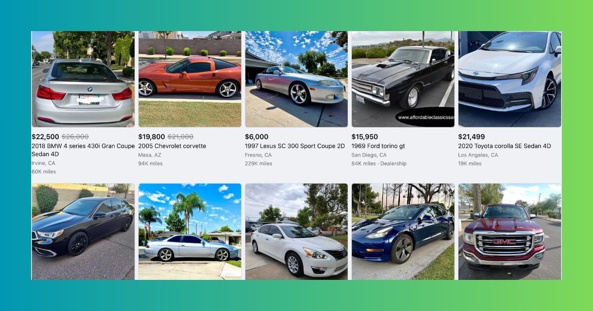Facebook Cars for Sale By Owner Near Me