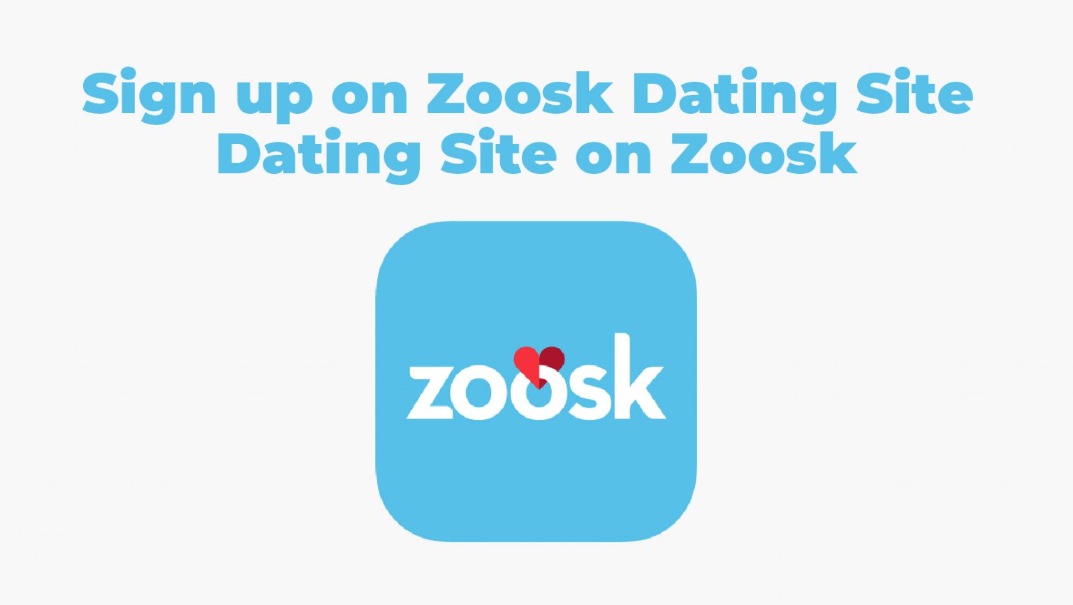 Zoosk Dating Site Sign Up: How to Join Zoosk