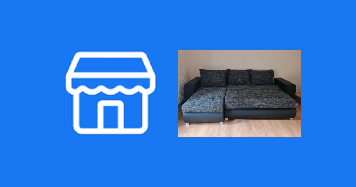 Buy and Sell Corner Sofa Bed With Storage on Facebook Marketplace